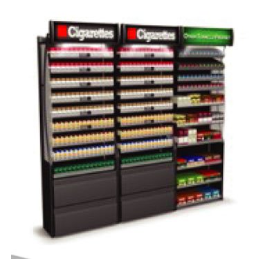 CIGARETTE SHELF