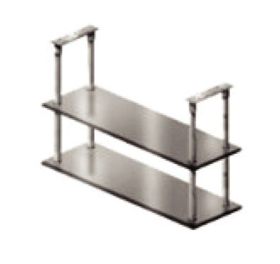 SS CEILING MOUNTED OVER SHELF