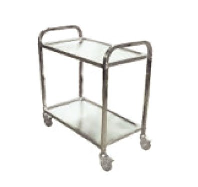 CF SS TWO LEVEL SERVICE TROLLEY