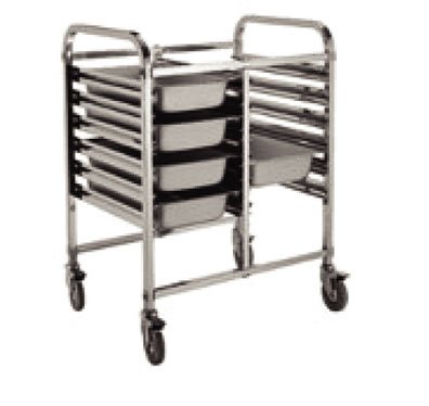 SS GN TRAY TROLLEY