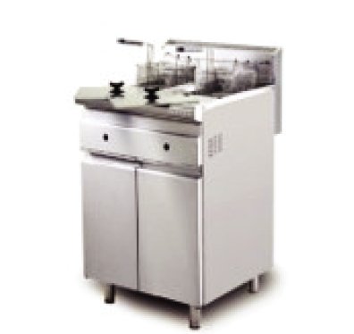 STAINLESS STEEL DEEP FRYER FREE STANDING